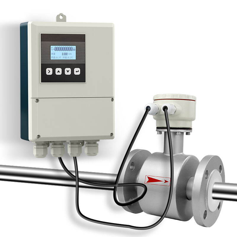 Split Carbon Steel Electromagnetic Flow Meter